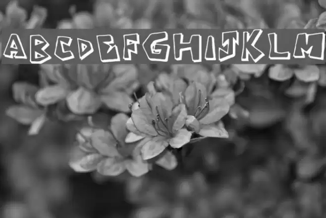 Caveman Regular Font examples