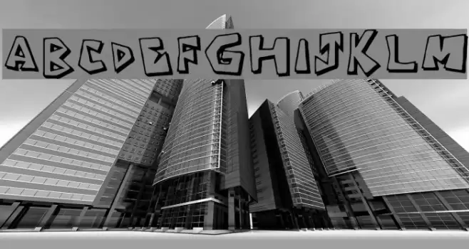 Caveman Regular Font examples