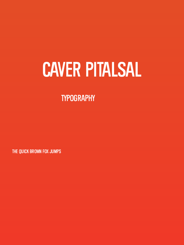 Caver Pitalsal Poster