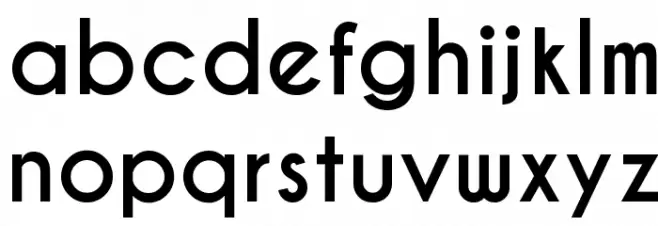 Caviar Dreams Bold Font LOWERCASE