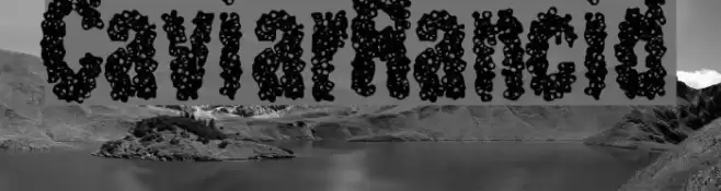 CaviarRancid Font examples