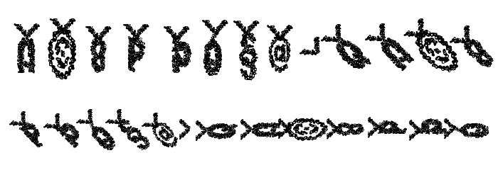 Caviarbats Font LOWERCASE