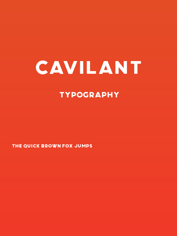 Cavilant Poster