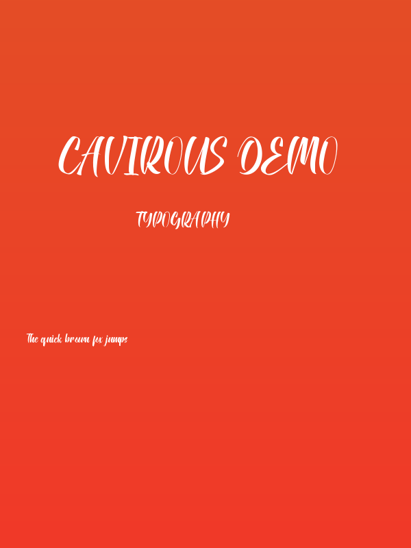 Cavirous Demo Poster