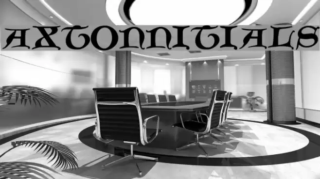 Caxton-Initials Font examples