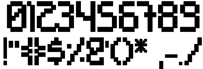 Cayetano Bold Font OTHER CHARS