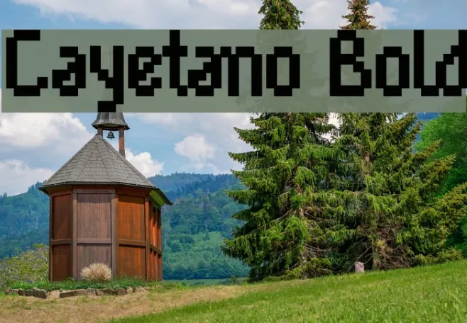 Cayetano Bold Example 3