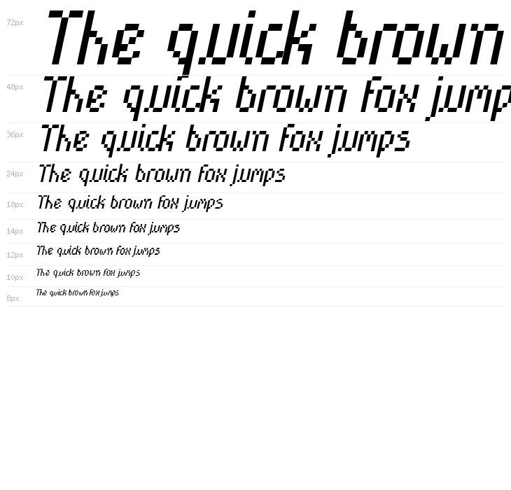 Cayetano Italic Waterfall