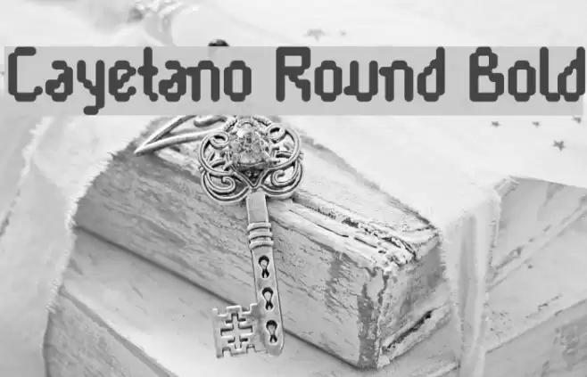 Cayetano Round Bold Polices examples