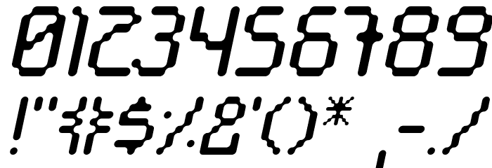Cayetano Round Italic Font OTHER CHARS