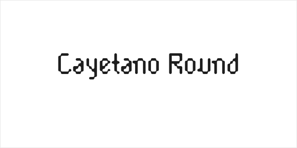 Cayetano Round Logo