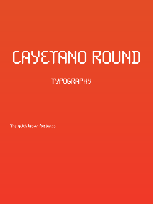 Cayetano Round Poster