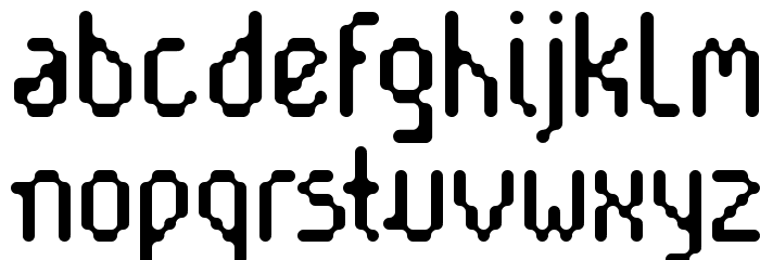 Cayetano Round Font LOWERCASE
