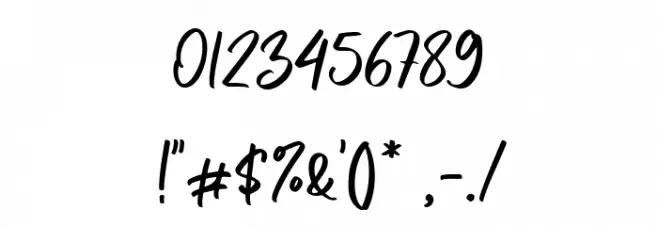 Caylee Font OTHER CHARS