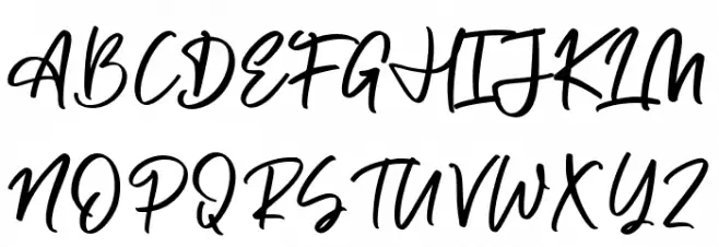Caylee Schriftart Groß
