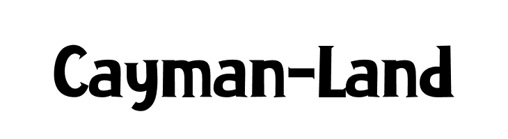Cayman-Land  フリーフォントのダウンロード