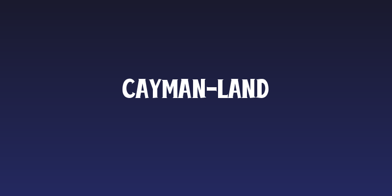 Cayman-Land Social Header