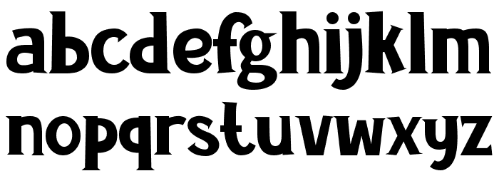 Cayman-Land Font LOWERCASE