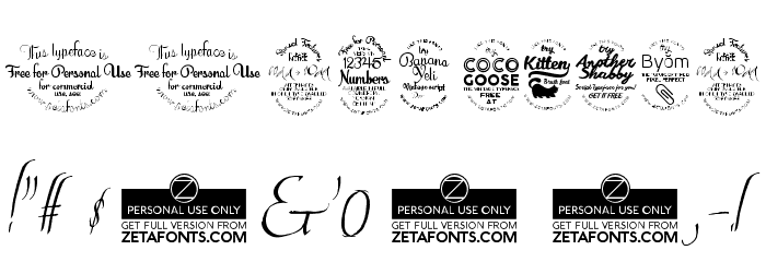 cAlLiGrApHuNk Font OTHER CHARS