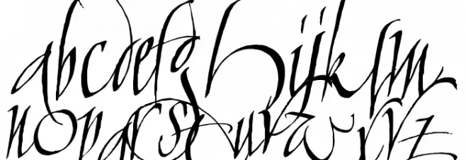 cAlLiGrApHuNk Font UPPERCASE