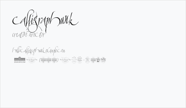 cAlLiGrApHuNk Business Card