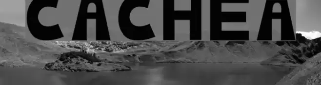 cachetona Font examples