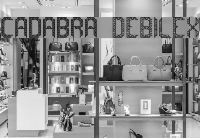 cadabra DEBILEX Font examples