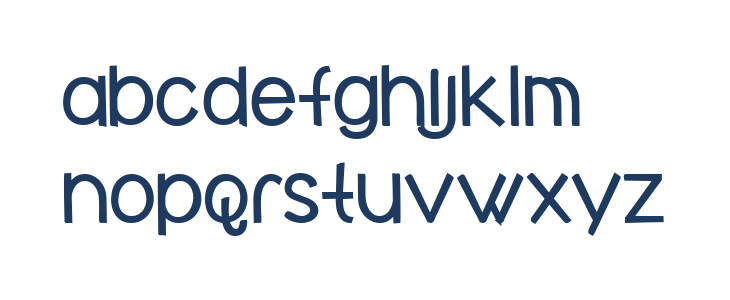 cafe & brewery bold Regular Lowercase