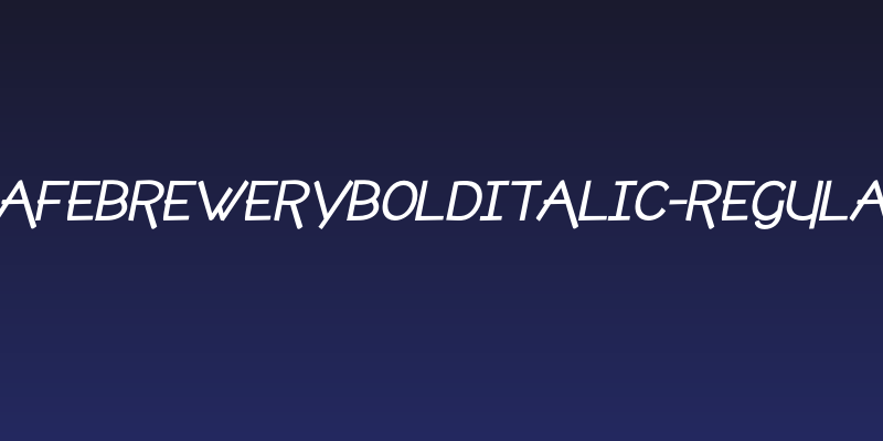 cafebrewerybolditalic-Regular Social Header