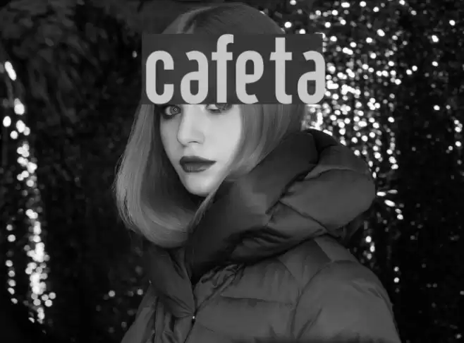 cafeta Font examples