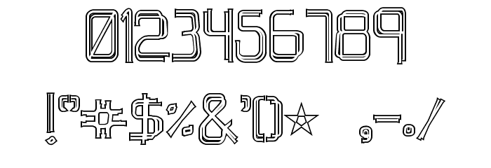 caffeen Schriftart Anderer Schreiben
