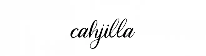 cahjilla  フリーフォントのダウンロード
