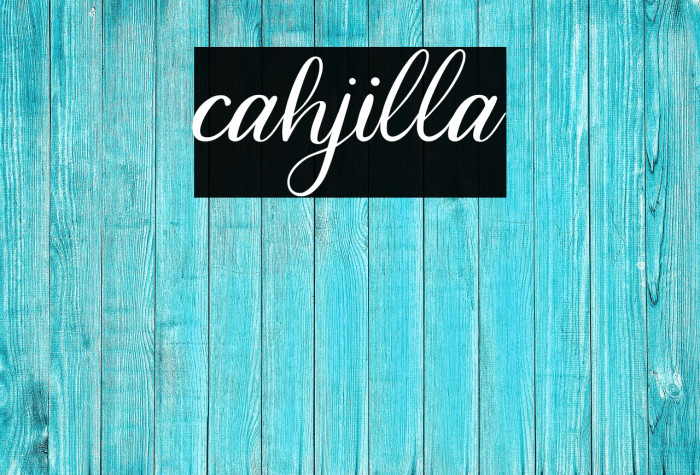 cahjilla Example 1