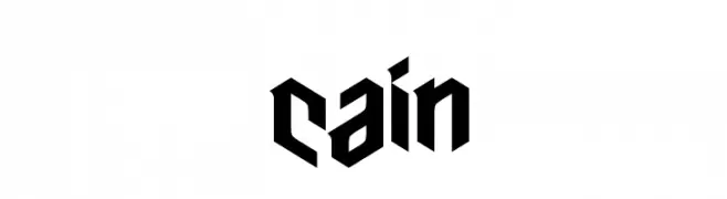 cain  नि: शुल्क फ़ॉन्ट्स डाउनलोड