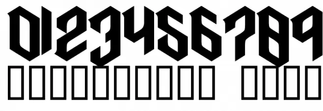 cain Font OTHER CHARS