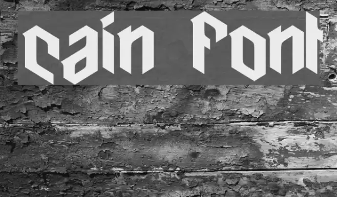 cain Font examples