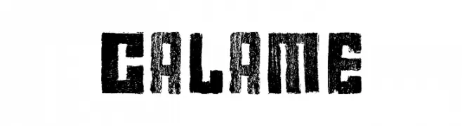 calame  baixar fontes gratis