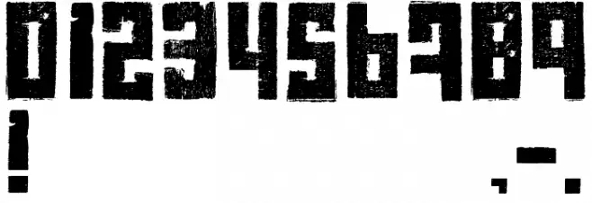 calame Font OTHER CHARS