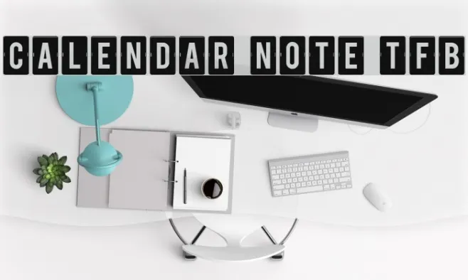 calendar note tfb Example 2