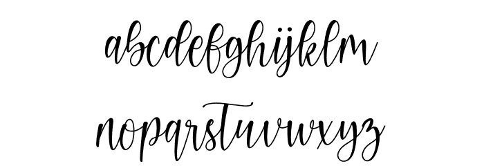 calista Font LOWERCASE