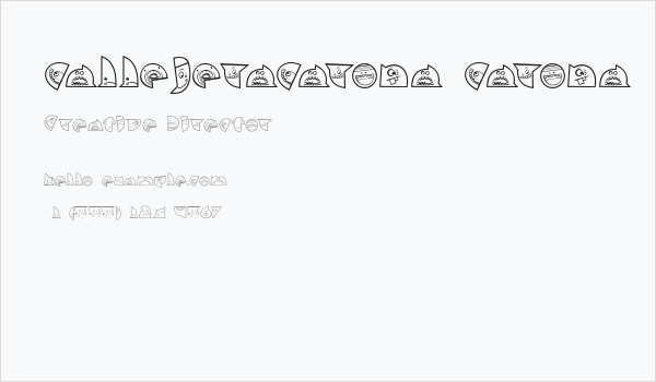 callejeracarona-carona Business Card