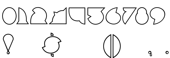 callejerafilete-filete Font OTHER CHARS