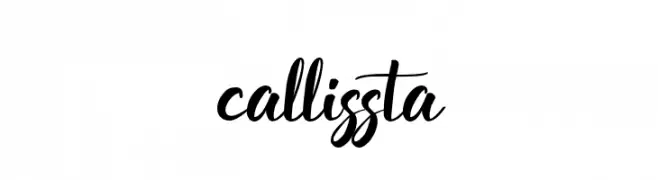 callissta  Frei Schriftart Herunterladen