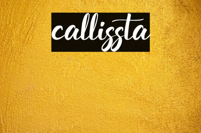 callissta Example 2