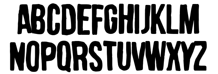camello de spit Font LOWERCASE