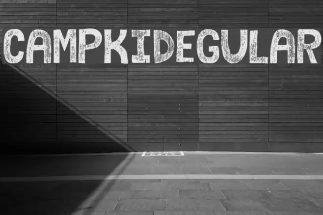 campkid-Regular Font examples