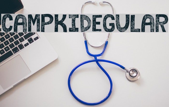 campkid-Regular フォント examples