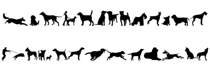 can dog tfb Font LOWERCASE