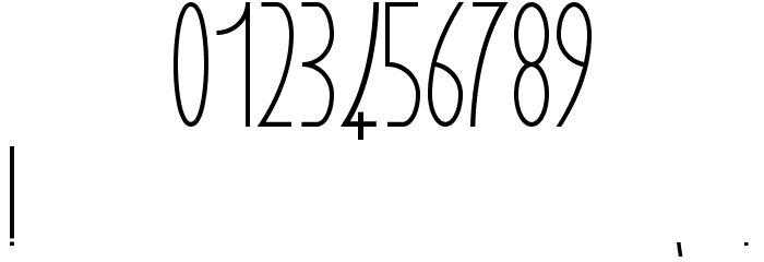 cancello Font OTHER CHARS