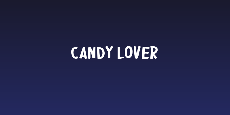 candy lover Social Header